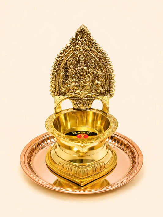 Lakshmi Arch Brass Diya