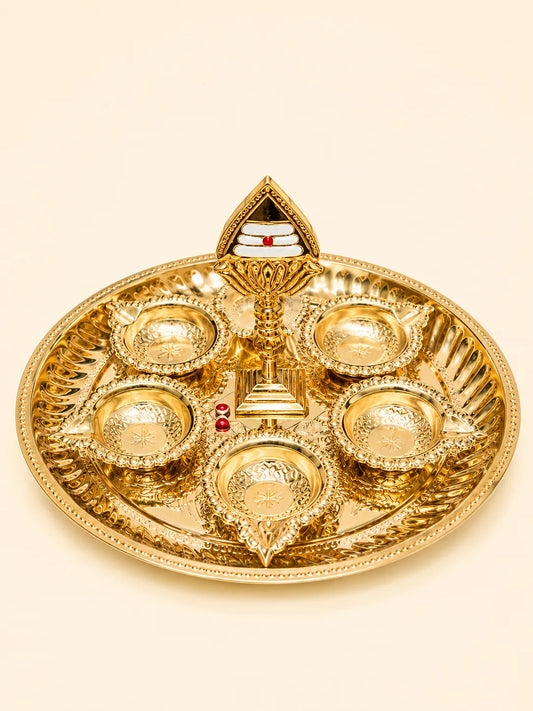 Lakshmi Brass Idol