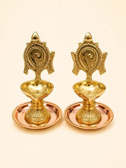 Changuchakra Brass Diya
