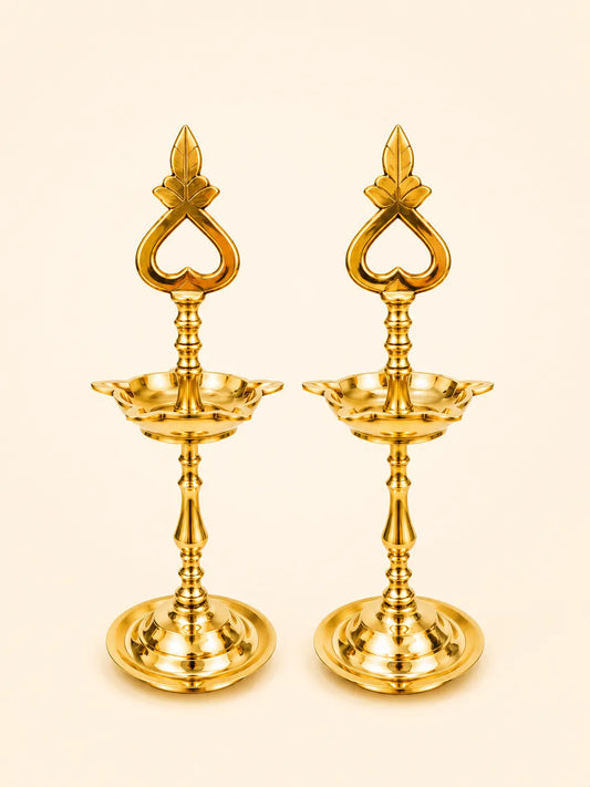 Premium Brass Pooja Thali Set