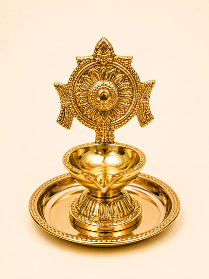 Decorative Brass Lamp