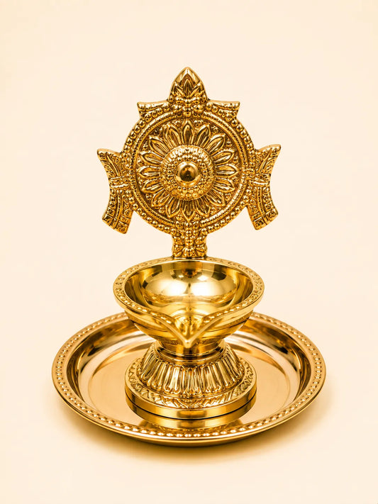 Decorative Brass Lamp