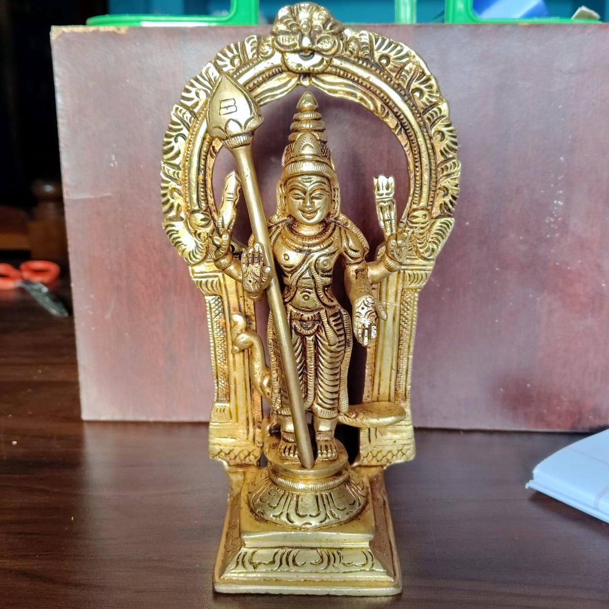 Brass Varaha Bhagwan Idol (Polished Finish)