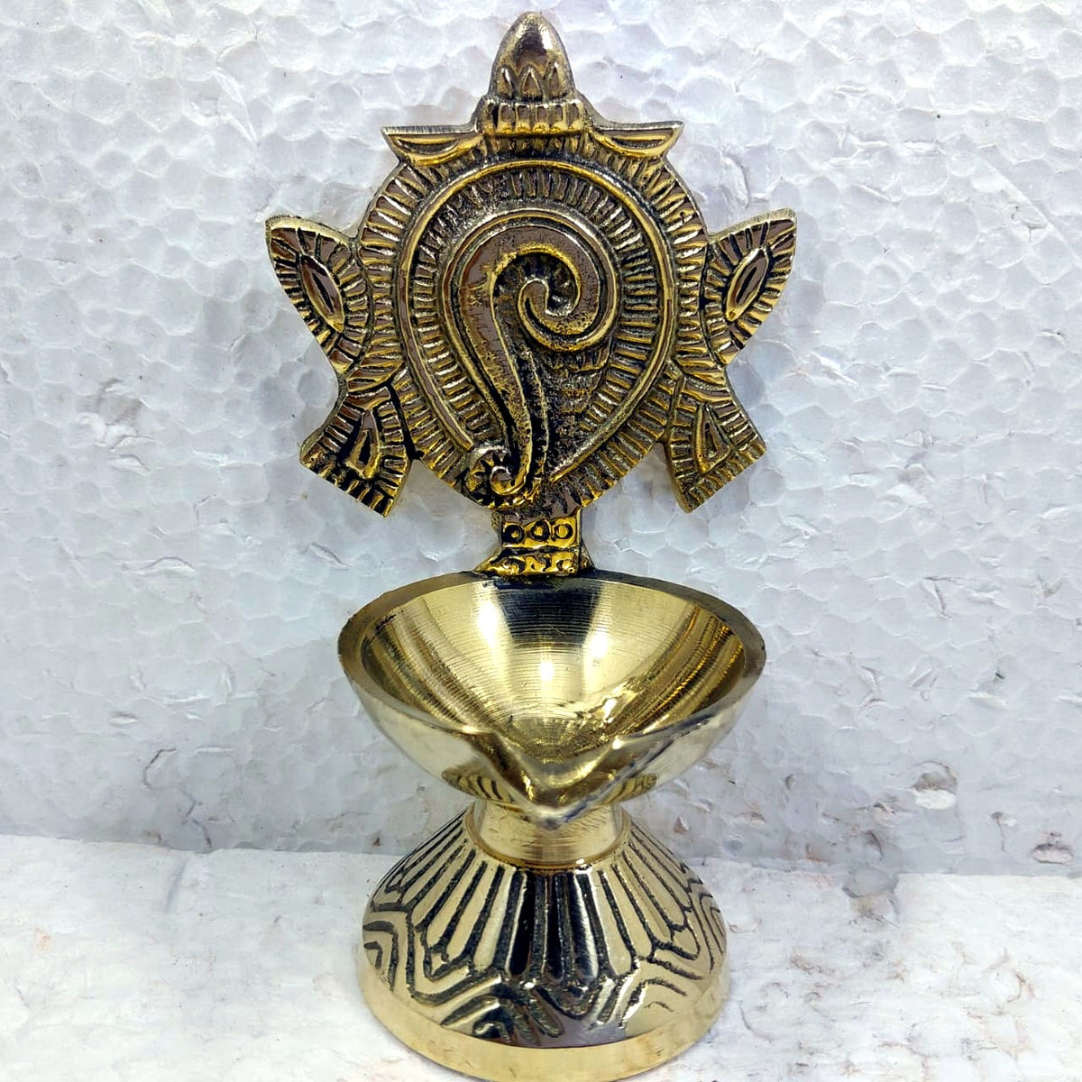 Brass Varaha Bhagwan Idol (Polished Finish)