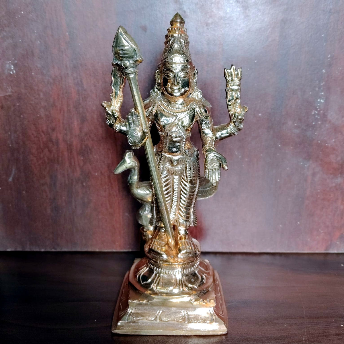 Brass Varaha Bhagwan Idol (Antique Finish)